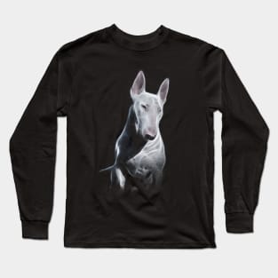 Bull Terrier Art Loft Modern Style Long Sleeve T-Shirt